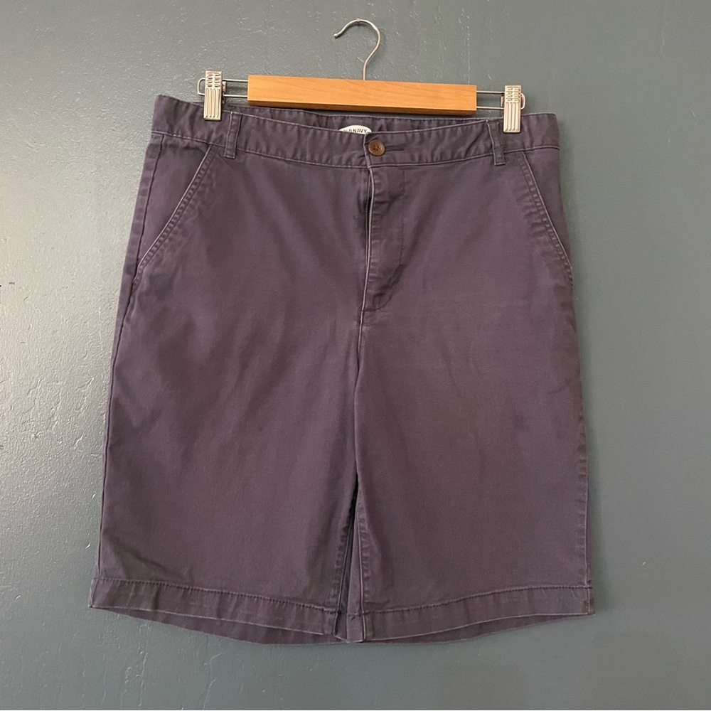 Old Navy Blue Khaki Boys Shorts Size 16 Husky